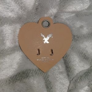 NEW American Eagle J Letter Monogram earings